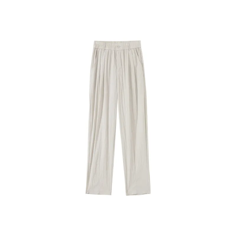 0571 Family Casual Pants Women's Beige-0