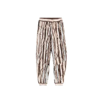 Kapital 7G Knit Gaudy Sweat Pants 'Brown'