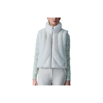MACKAGE Vest Women's Cream White