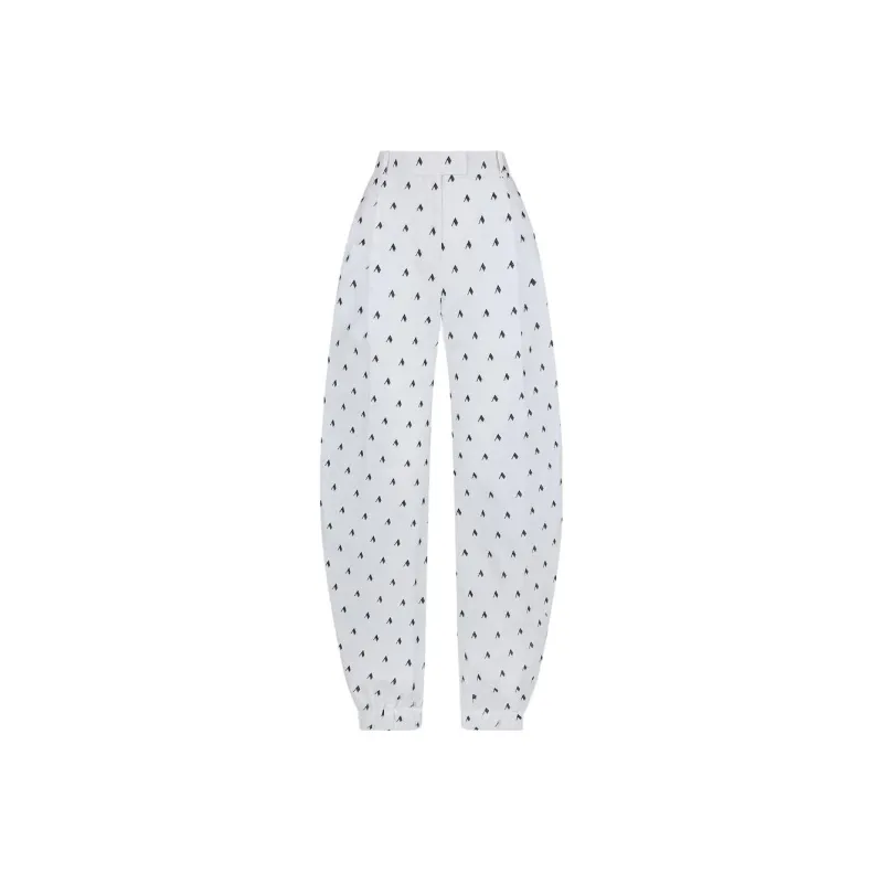 The Attico Rey High Waist Wide Leg Trousers-0