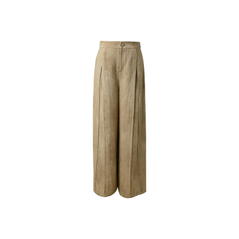 3COLOUR Casual Pants Women's Khaki-0
