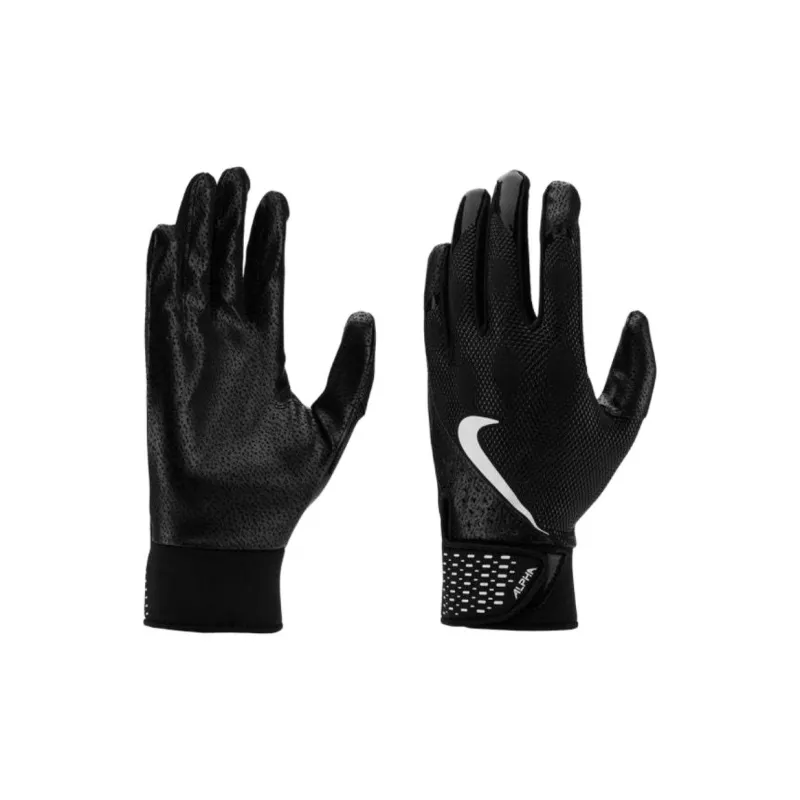 Nike Baseball Gloves Batter's Glove Synthetic Leather Men's Black-0