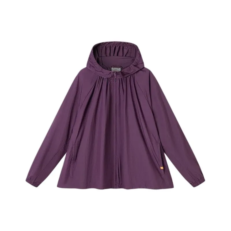 OUTDOOR PRODUCTS Breathable UV Protection Sun Protection Clothing Women's Dark Purple-0