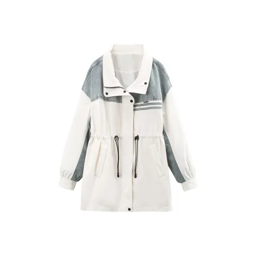 A Paradise For Awakening Cropped Coats Women's