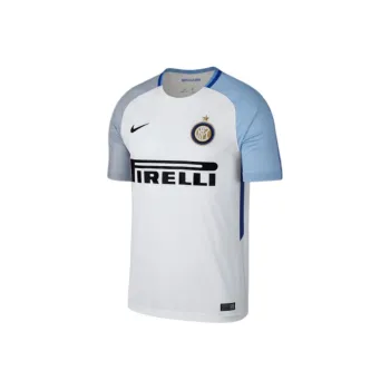 Nike Football Shirt Nike Inter Mediolan 2017/18 Stadium Away Soccer Jersey Men's White