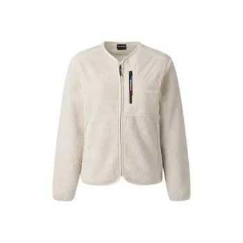 SALOMON FW24 RACEFLAG FLEECE CDG JKT W Jackets Coats Women's Cream White