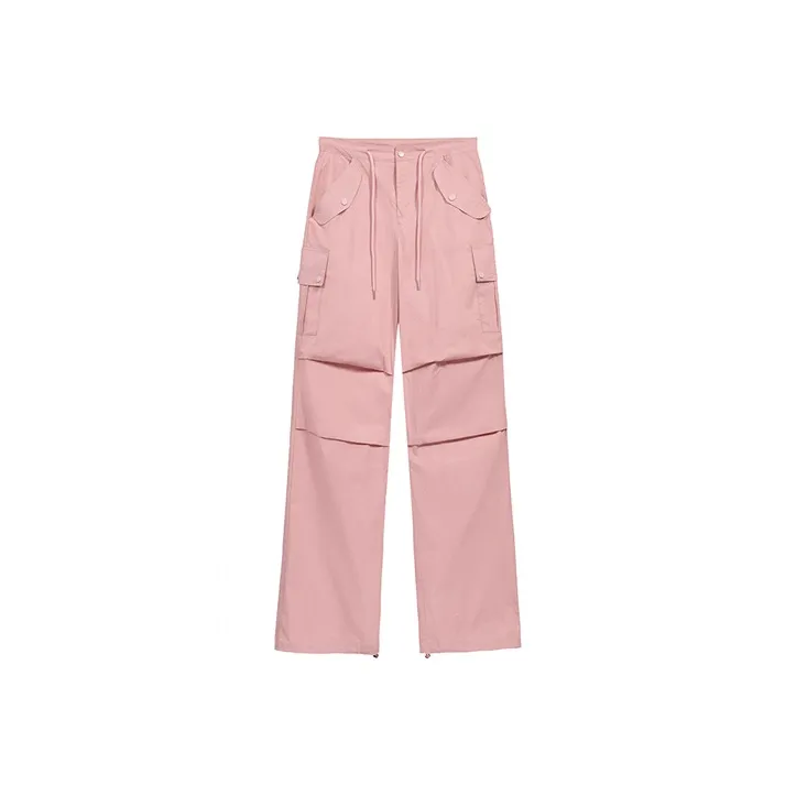 PZGE Casual Pants Women's Pink-0