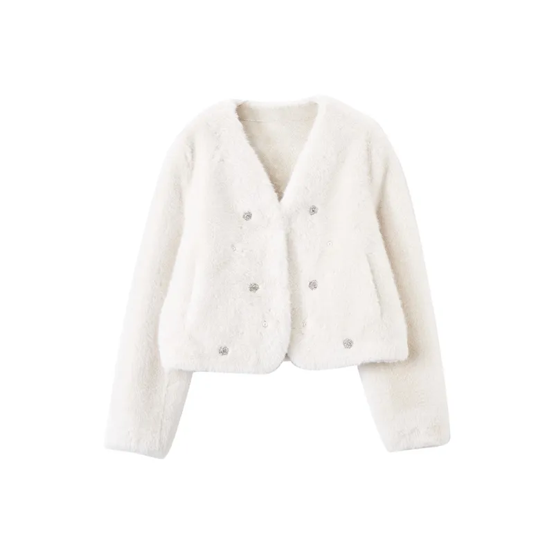 XIANGYING Velvet feel Coat Women's-0