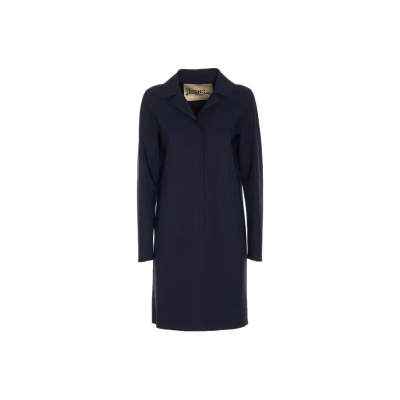 HERNO Single Breasted Long Sleeved Coat-0