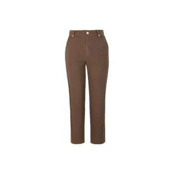 E.BECKY Casual Pants Women's Coffee