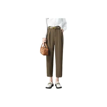 TERRE BLEUE Casual Pants Women's Light Khaki