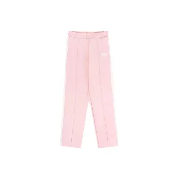 SPORTY & RICH Logo embroidered Straight leg Track Pants