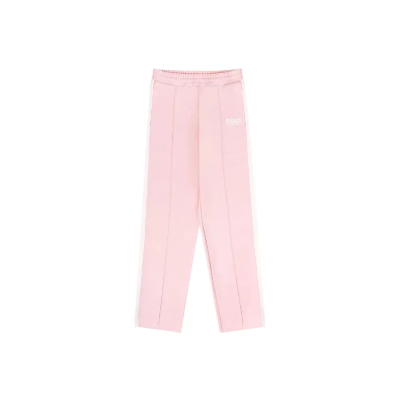 SPORTY & RICH Logo embroidered Straight leg Track Pants-0