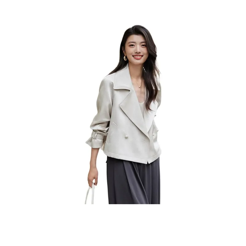 Yi Mengyuan Trench Coat Women's-0
