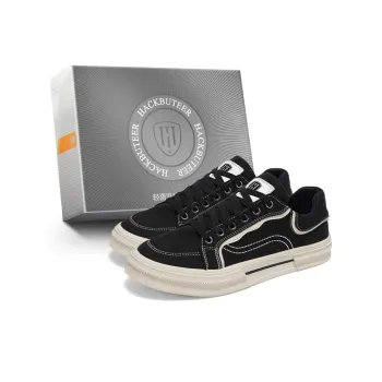HACKBUTEER Canvas Shoes Men's Box Included