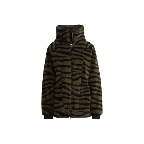 Adidas ASMC Velvet feel Coat Women's Yellow Green