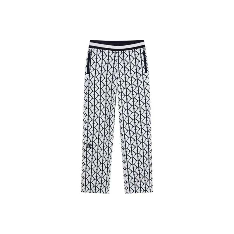 Kappa Casual Pants Women's Korean White-0