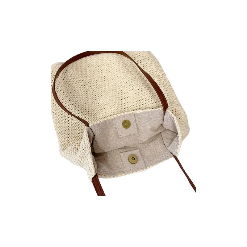Ceion Keust Woven Shoulder Bag Medium Size Women's Multicolor-4