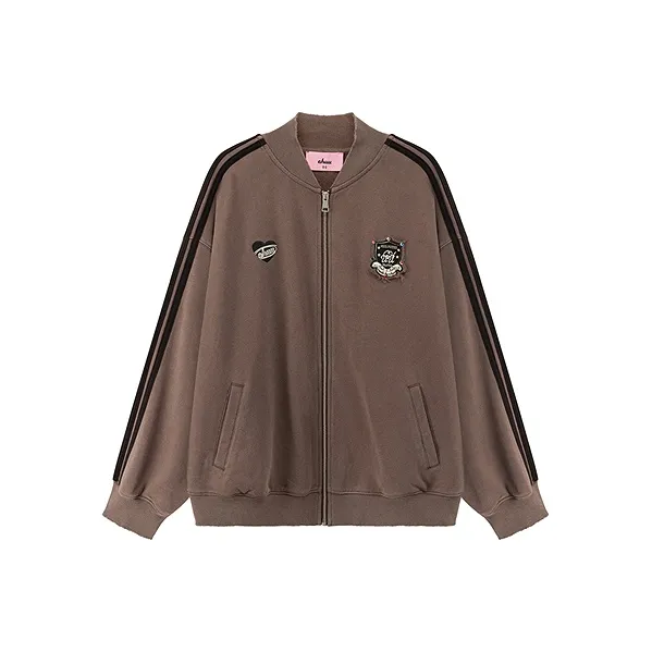 CHUU Cropped Coat Women's Coffee-0