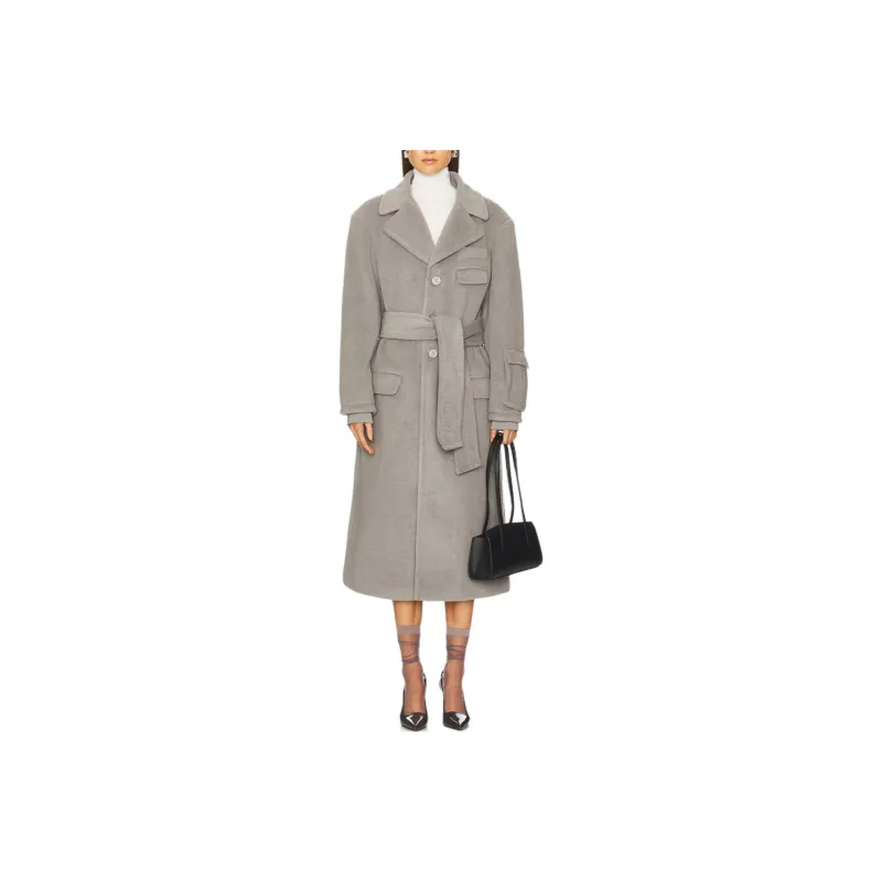 HOUSE OF SUNNY Coat Women's Gray-0