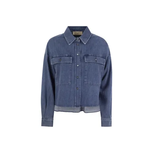 WEEKEND MaxMara Zemira Button Up Denim Shirt
