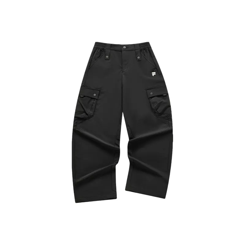 FILA FUSION Casual Pants Women's Jet Black-0