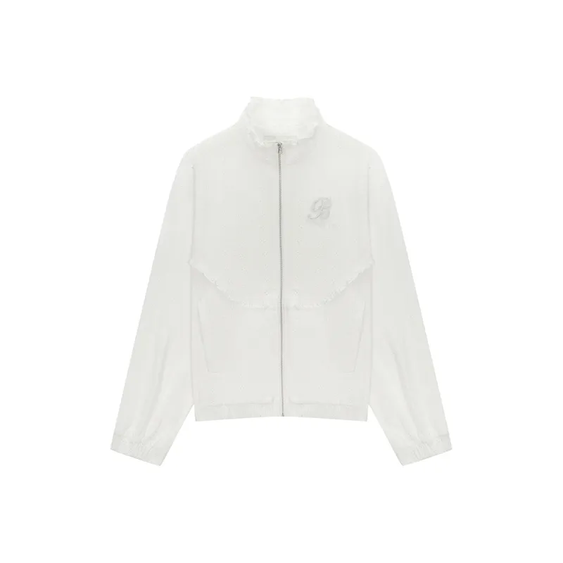 Teenie Weenie Cropped Coat Women's Ivory White-0