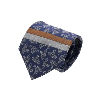 Vivienne Westwood Silk Ties Men's Blue