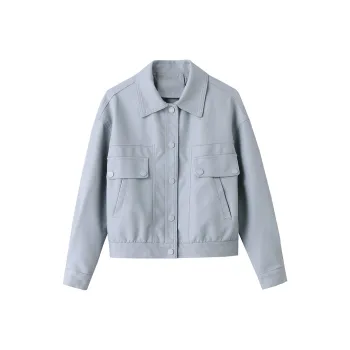 Yi Mengyuan Leather Jacket Women's