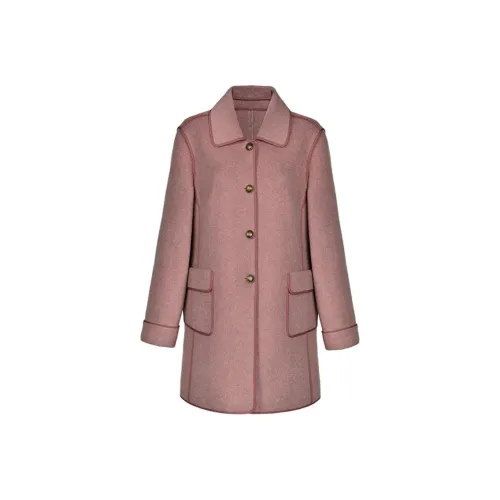 DIFFIE RIEGER Coats Women's Dusty Pink