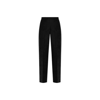 ETRO Patterned Jacquard Pressed Crease Trousers