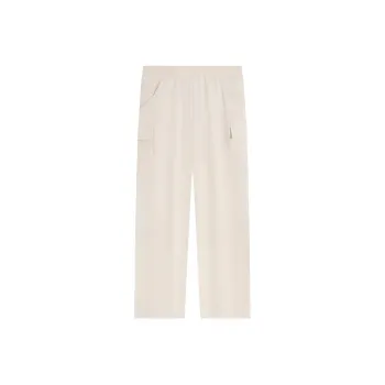 XTEP Variety Training Collection Casual Pants Women's Mountain Moon White
