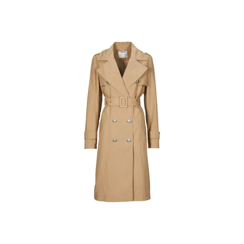 GUESS Trench Coat Women's Brown-0