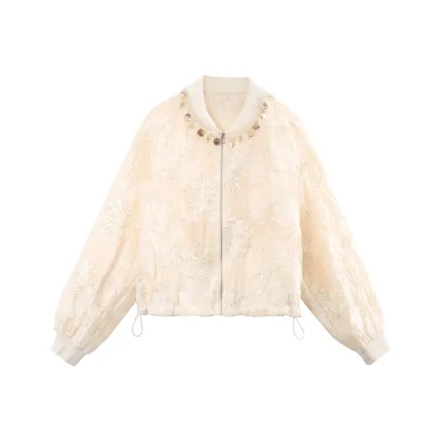 A Paradise For Awakening Cropped Coat Women's Beige