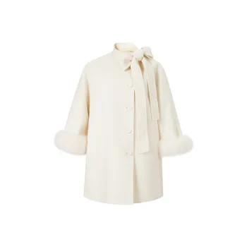 PAZZO Woolen Coat French Cloak Coat Women's