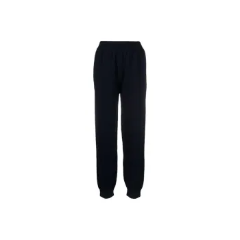 MSGM Logo embroidered Knitted Trousers