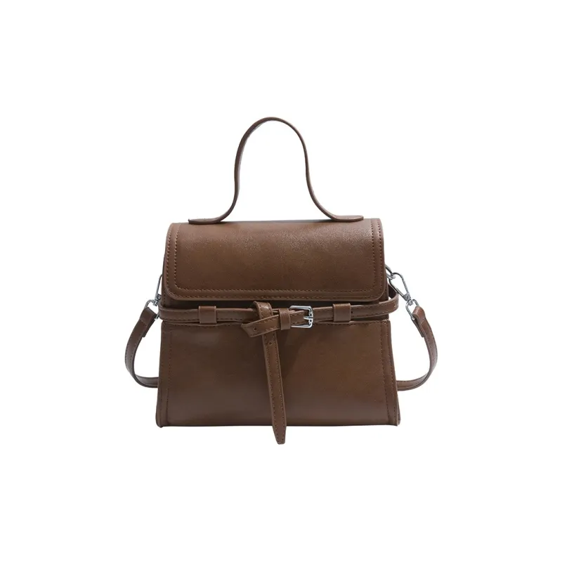 RIVMIND PU Handbag Women's White/Black/Coffee/Brown-15