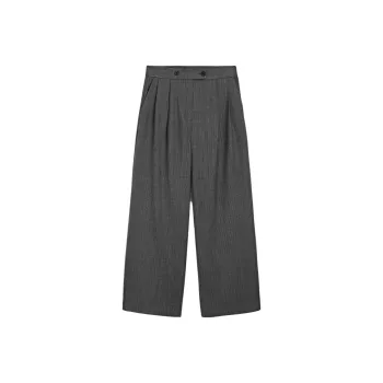 Massimo Dutti Casual Pants Women's Dark Gray