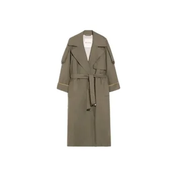 MaxMara Utrench Belted Long Sleeved Coat