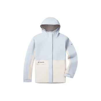 Columbia Outdoor Hiking Windproof Windbreaker Jacket Women's Blue