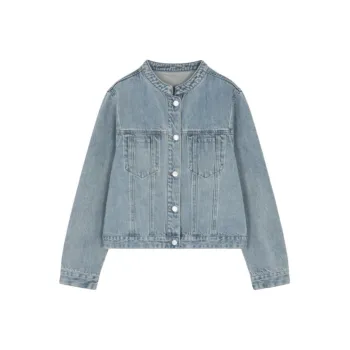IHIMI Denim Jacket Women's Light Blue