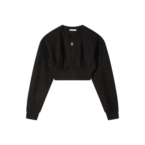 Patrizia Pepe Cropped Sweatshirt