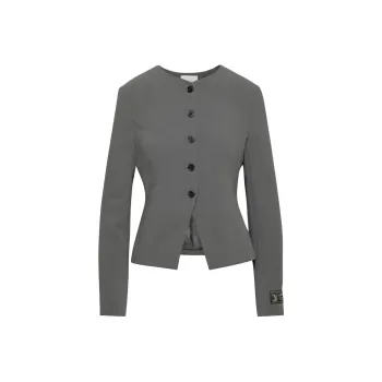 ARITZIA Wilfred Regal Blazer Business Suit Women's Coal Grey/Coal Gray