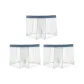 3 Pack, Ivory White *3