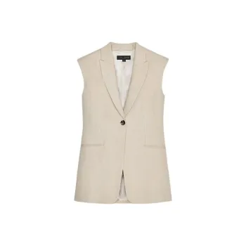 ZARA ZW Series Vest Women's Tan