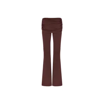 Miaou ALANA PANT Casual Pants Women's Burgundy
