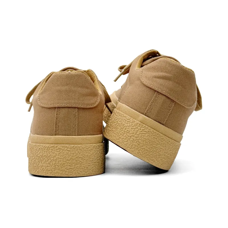 Mengsai Cushioning, Wear Resistant Low Top Skateboard Shoes Men's Camel-2
