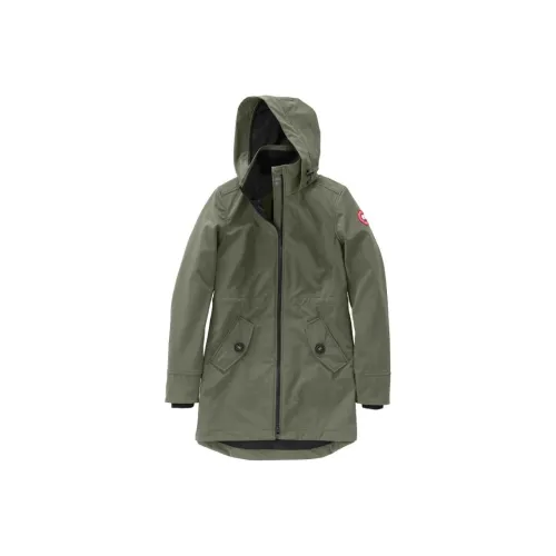 Canada Goose Trench Coat Women's Mugwort Green