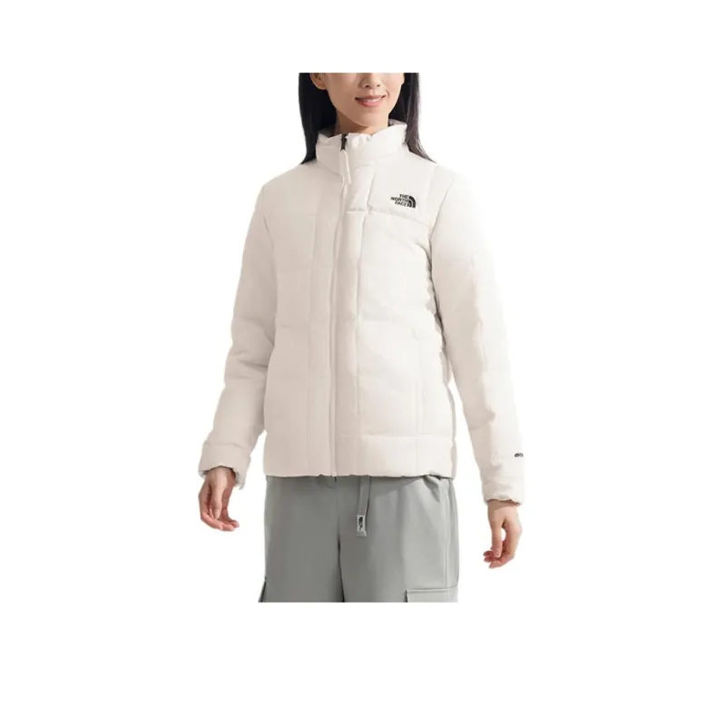 THE NORTH FACE City Outdoor Collection Waterproof And Warm Windbreaker Jacket Women's Dune White-0
