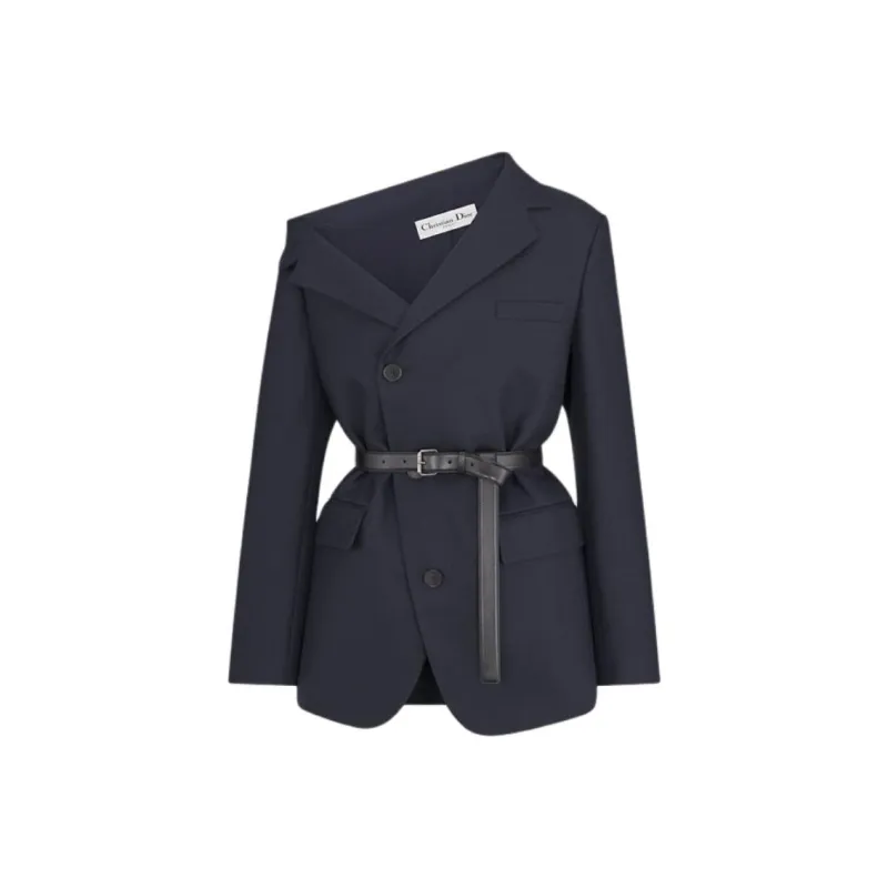 DIOR Business Suit Coat Women's Marine Blue-0